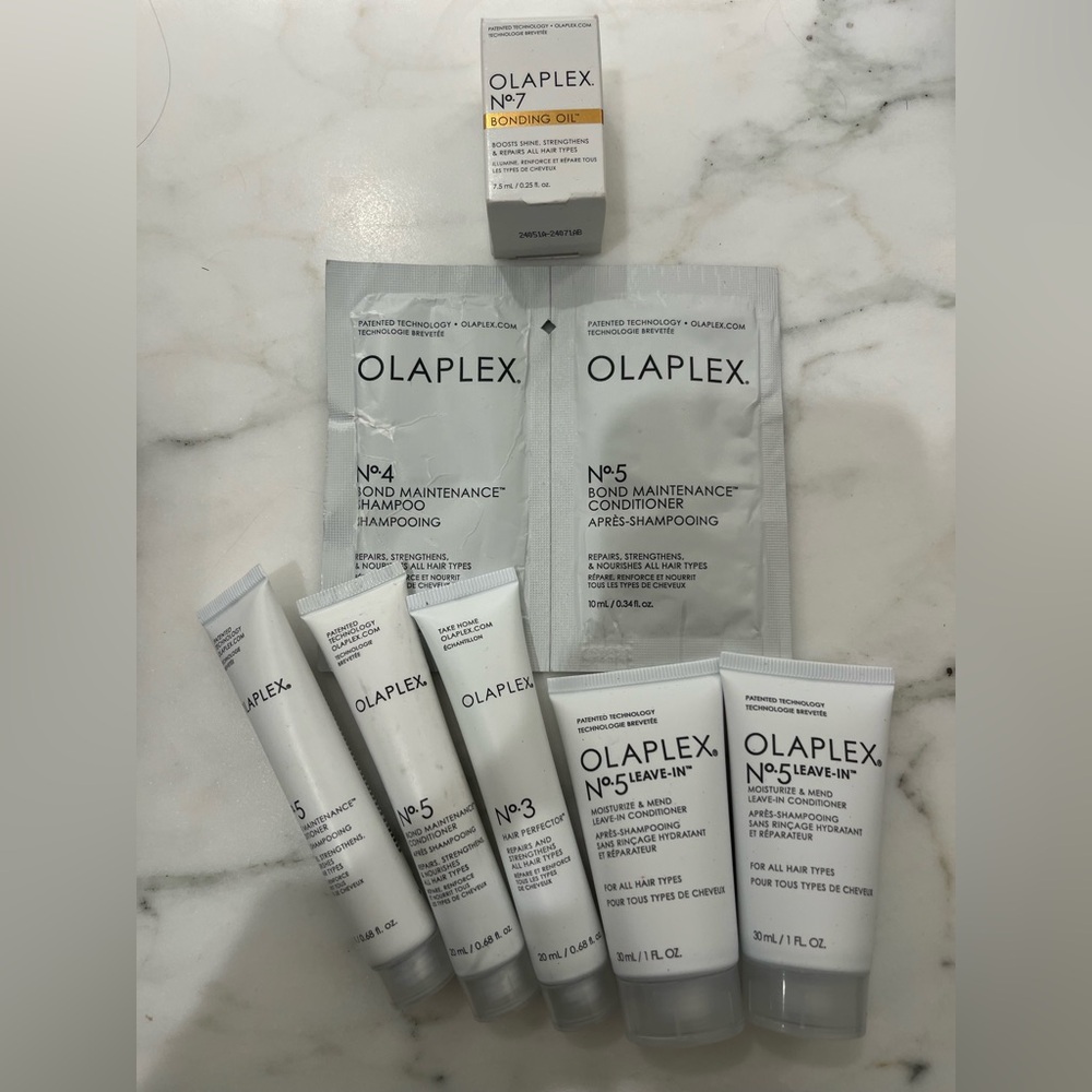 Olaplex Bundle No 3 4 5 7 Minis + Leave In Travel Size Set